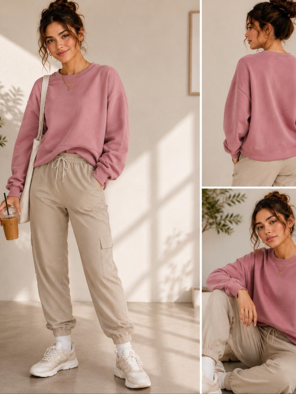 Lululemon Perfectly Oversized Cropped Crew